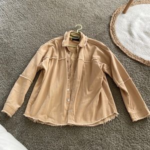 Button down long sleeve.